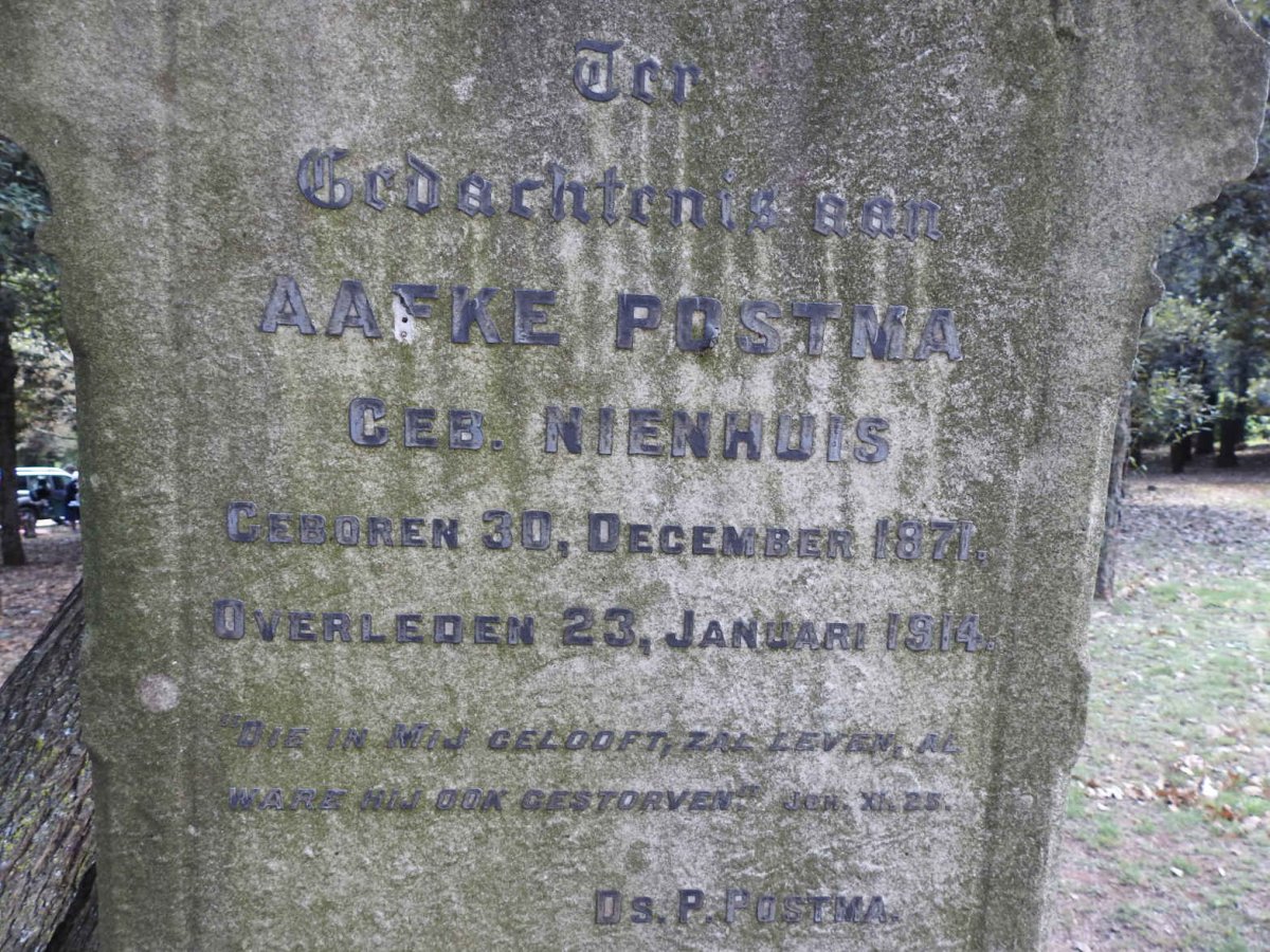 POSTMA D. Petrus 1854-1919 & Aafke NIENHUIS 1871-1914_2