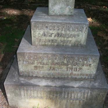 RAMSAY Frances nee MILLER -1902 :: RAMSAY George Kenneth -1917_1
