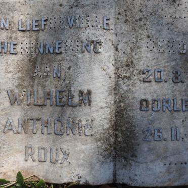 ROUX Wilhelm Antonie 1942-1942