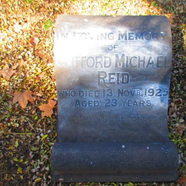 REID Clifford Michael -1925