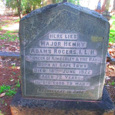 ROGERS Henry Adams -1922