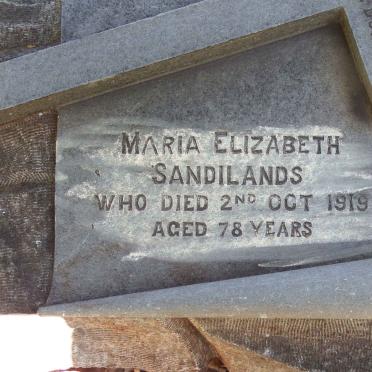 SANDILANDS Maria Elizabeth -1919 :: JACOBSEN Anna Rozina 1877-1955_2