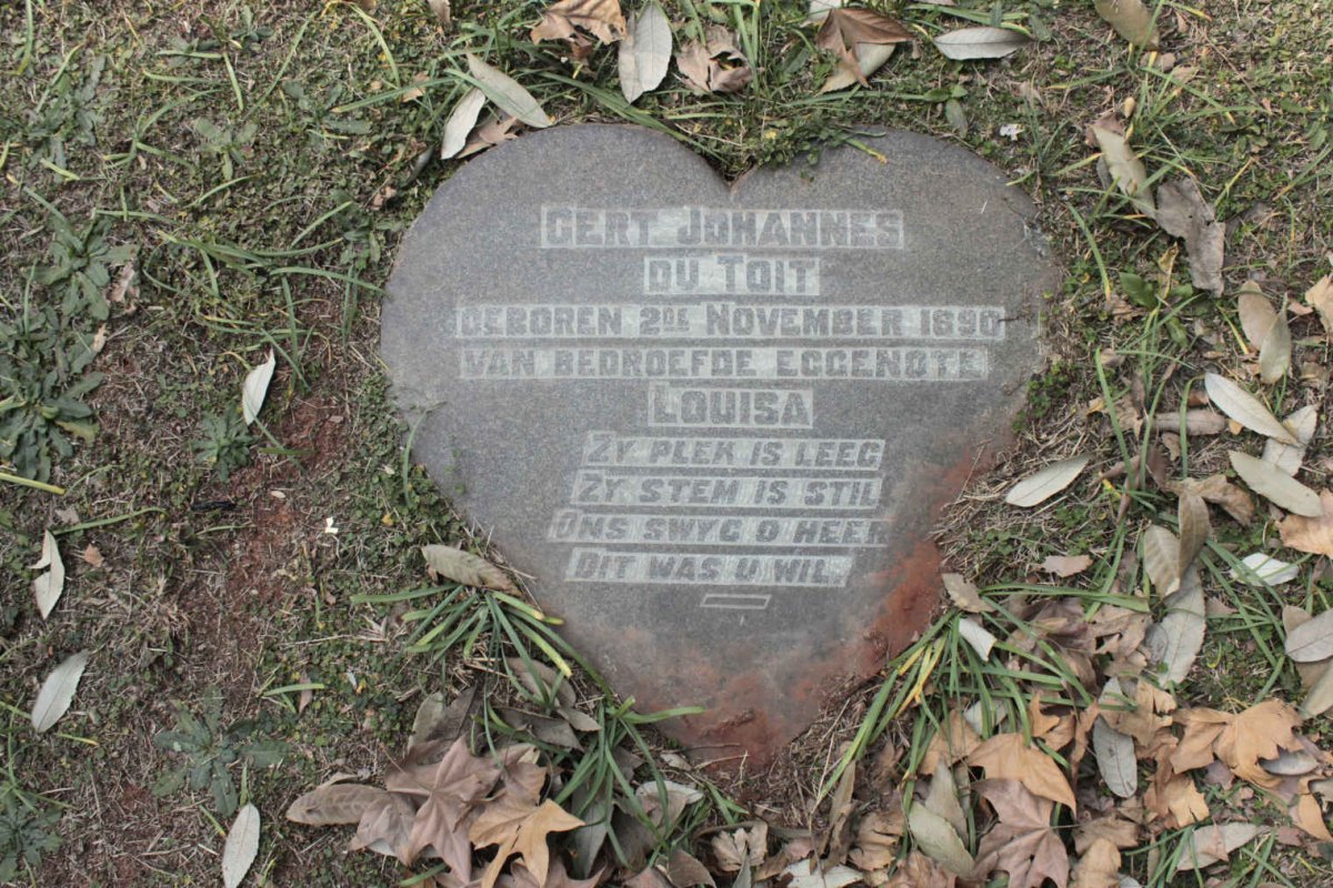 TOIT Gert Johannes, du 1890-