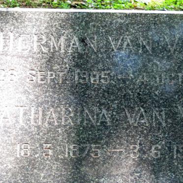 VEEN Catharina, van 1875-1966 :: VAN VEEN Herman 1905-1952