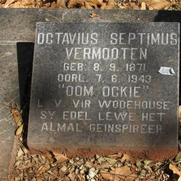 VERMOOTEN Octavius Septimus 1871-1943