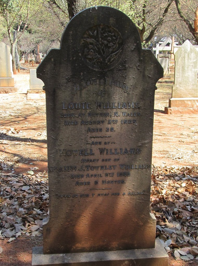 WILLIAMS Louie -190? :: WILLIAMS Howell -1898