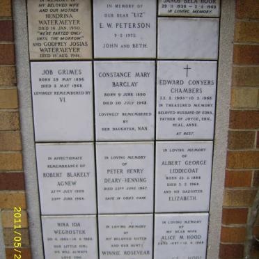 009 Memorial wall