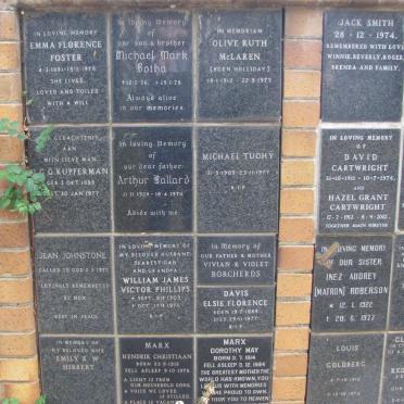 118 Memorial wall 