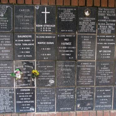 100 Memorial wall 