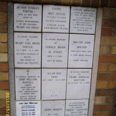 006 Memorial wall