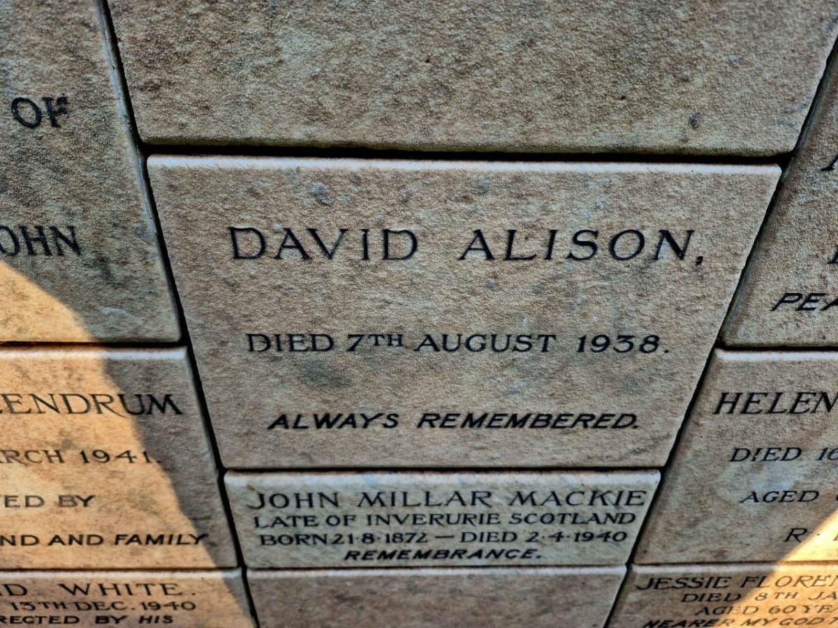 ALISON David -1938
