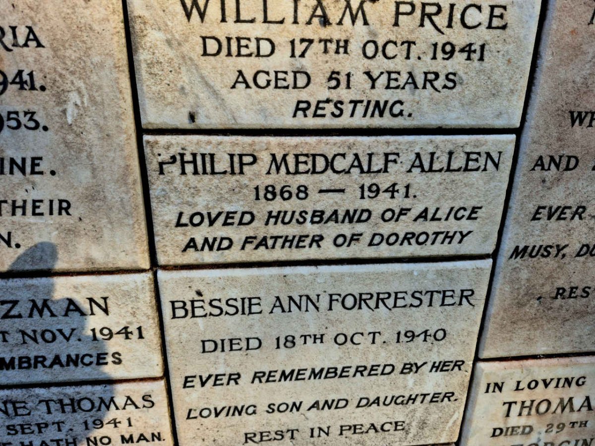 ALLEN Philip Medcalf 1868-1941