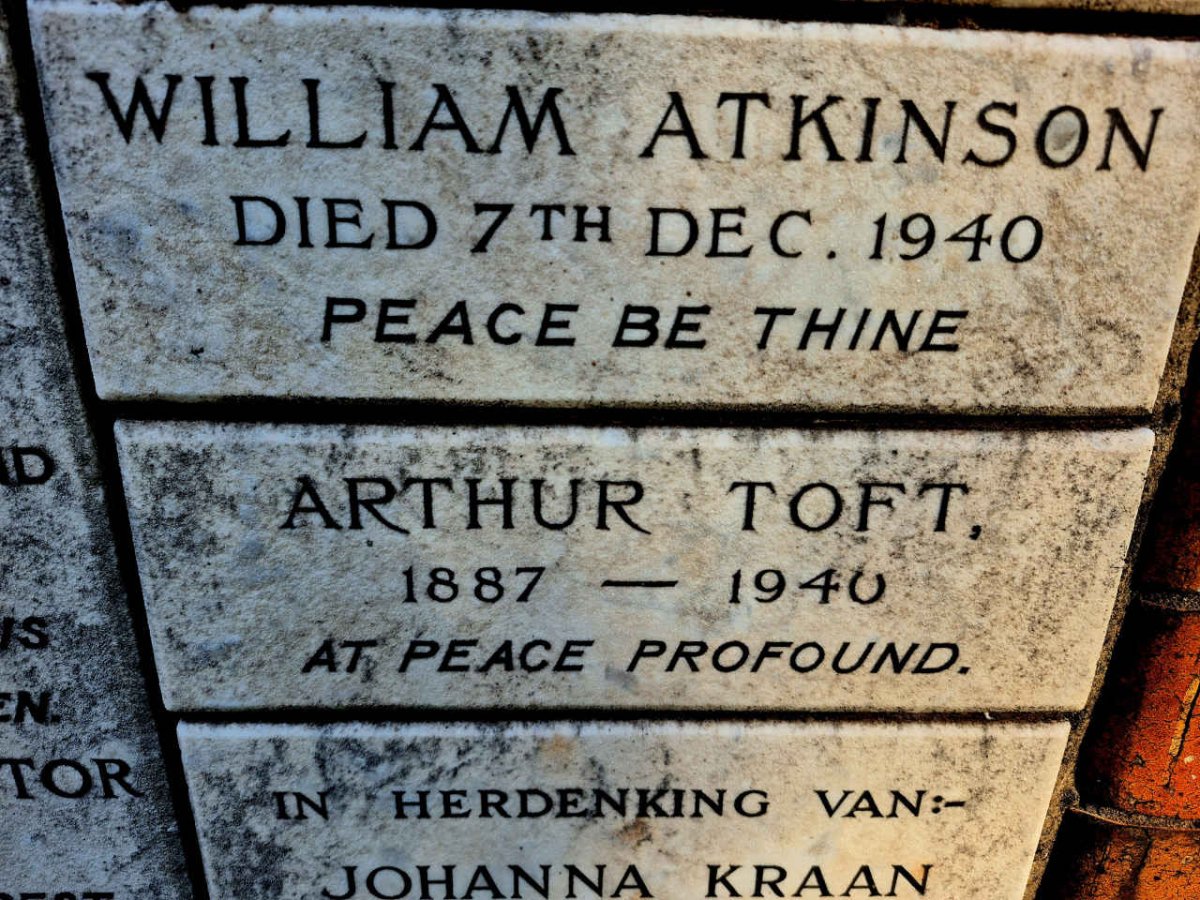 ATKINSON William -1940 :: TOFT Arthur 1887-1940