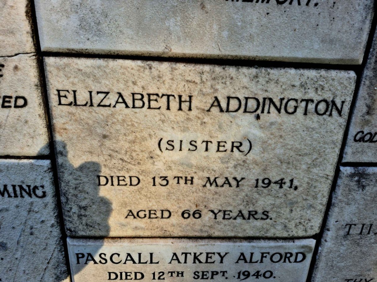 ADDINGTON Elizabeth -1941