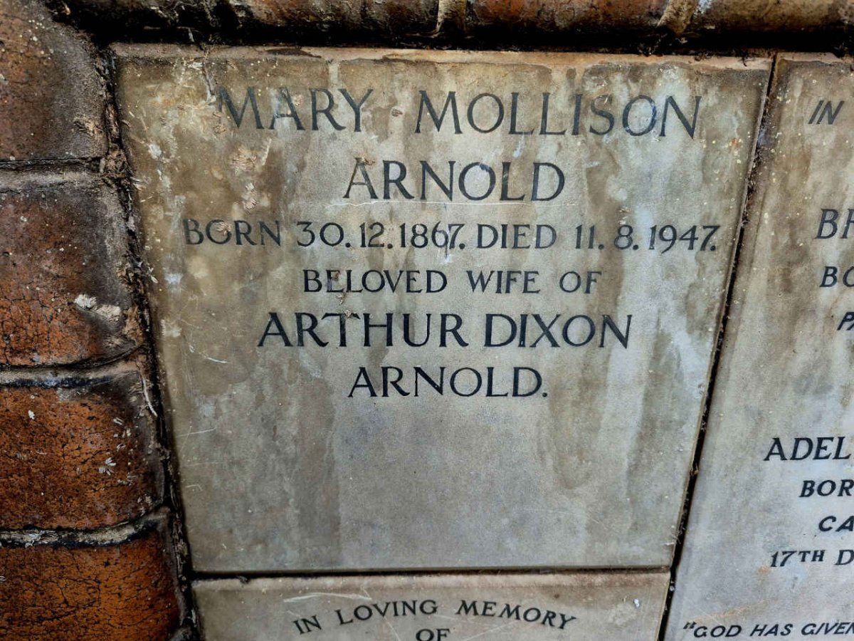 ARNOLD Mary Mollison 1867-1947