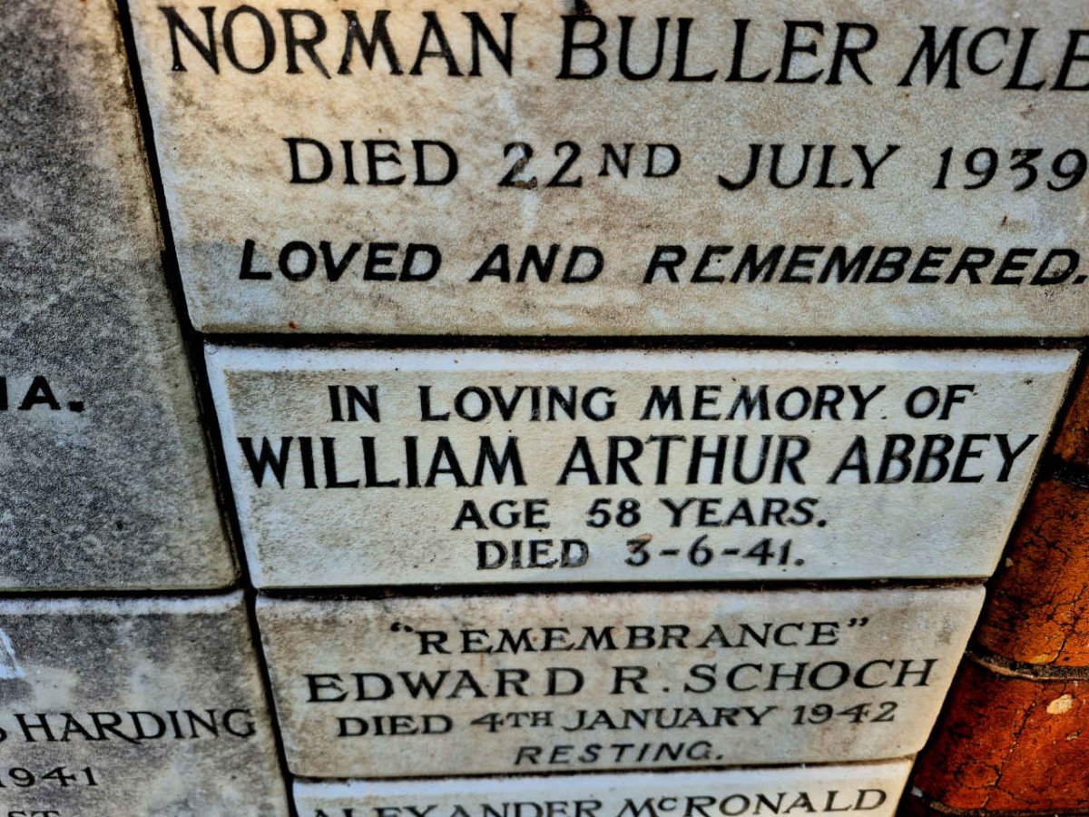 ABBEY William Arthur -1941