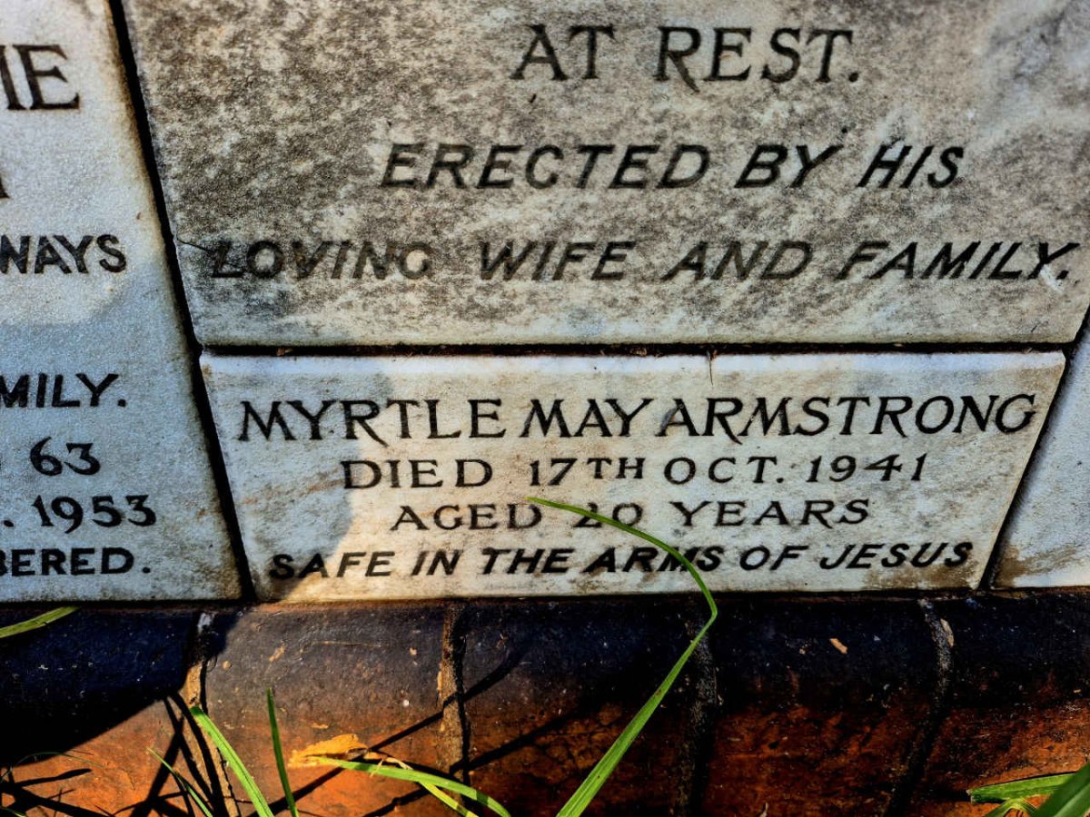 ARMSTRONG Myrtle May -1941
