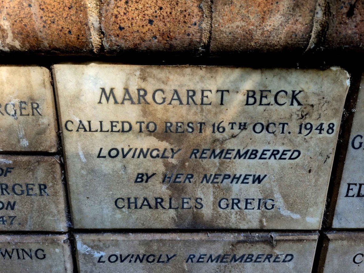 BECK Margaret -1948