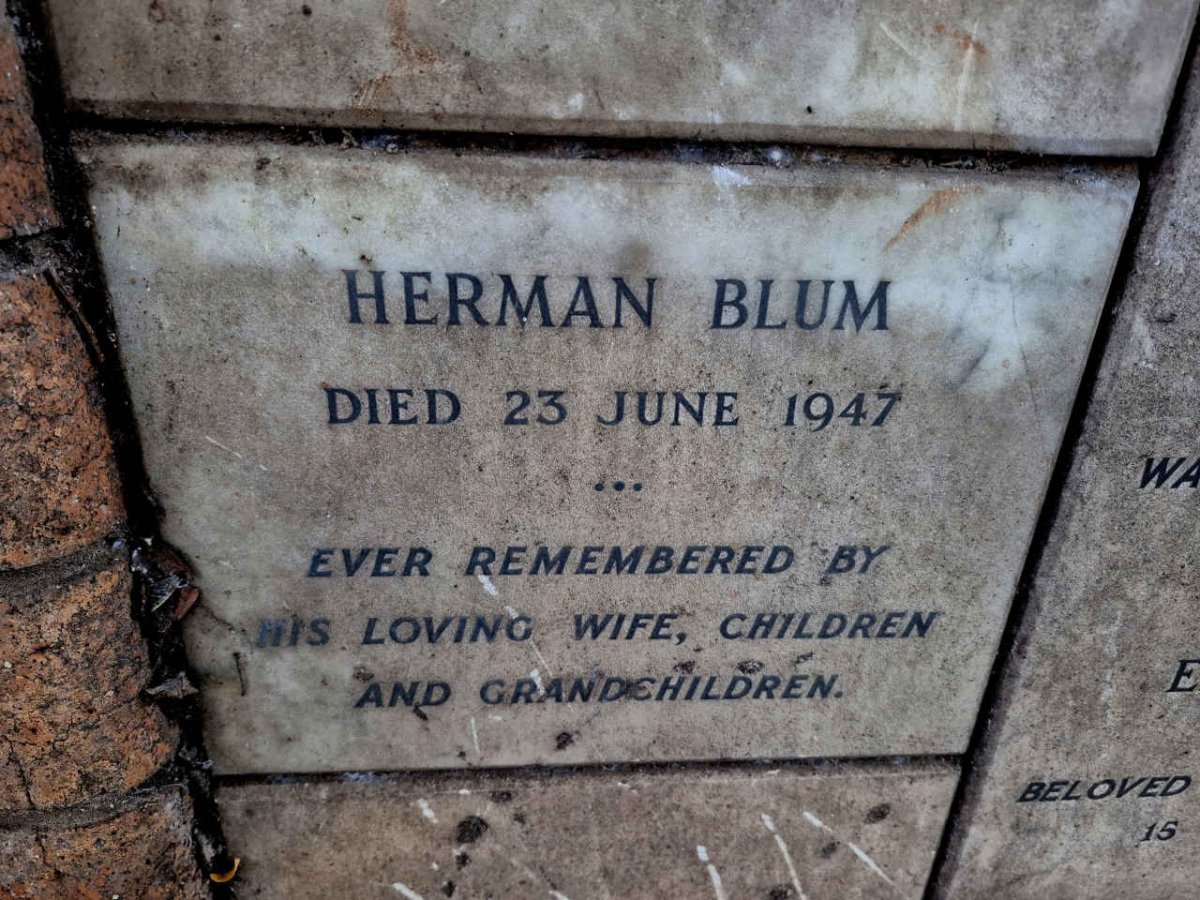 BLUM Herman -1947