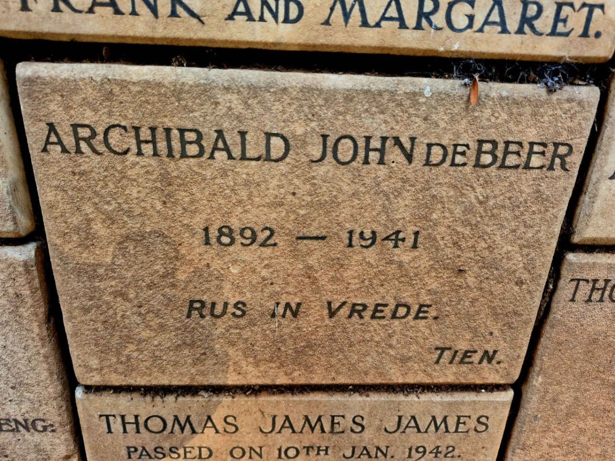 BEER Archibald John, de 1892-1941