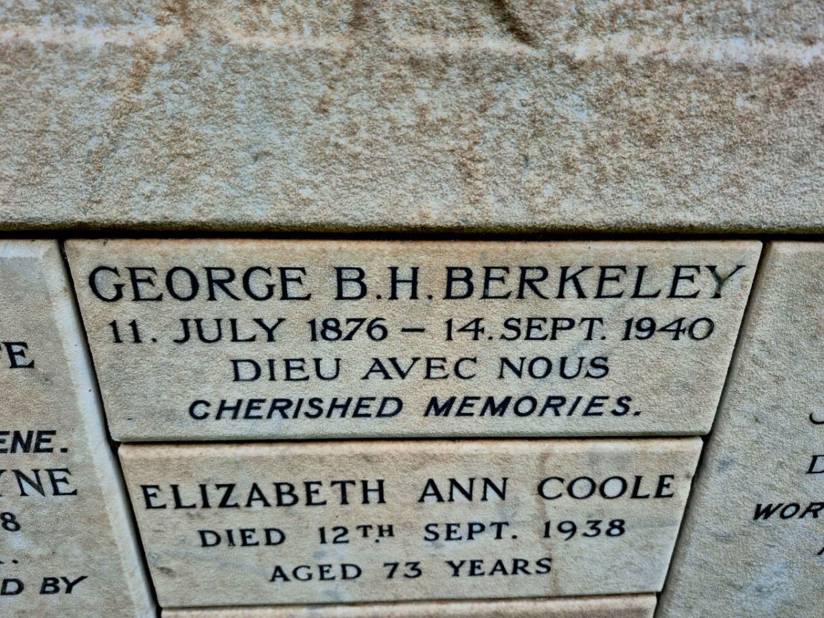 BERKELEY George B.H. 1876-1940