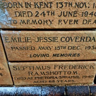 COVERDALE Emilie Jessie -1938