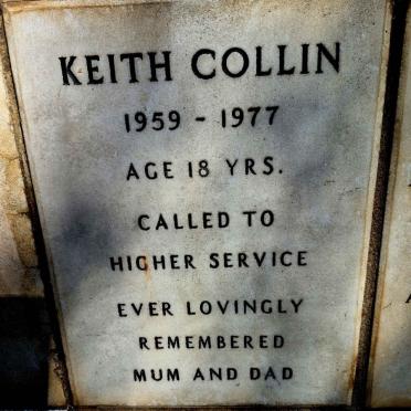 COLLIN Keith 1959-1977