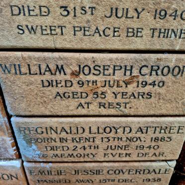 CROOKE William Joseph -1940