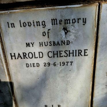 CHESHIRE Harold -1977