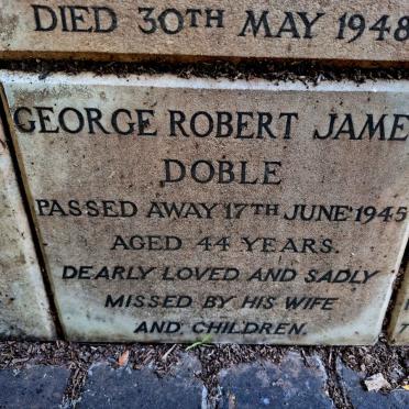 DOBLE George Robert James -1945
