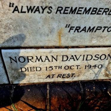 DAVIDSON Norman -1940