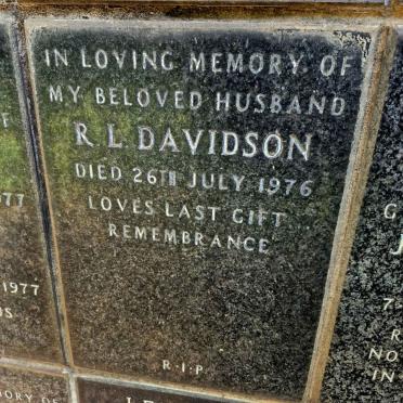 DAVIDSON R.L. -1976
