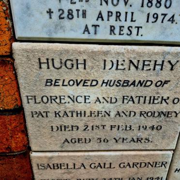 DENEHY Hugh -1940