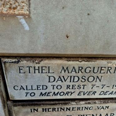 DAVIDSON Ethel Marguerite -1948