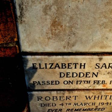 DEDDEN Elizabeth Sarah -1941