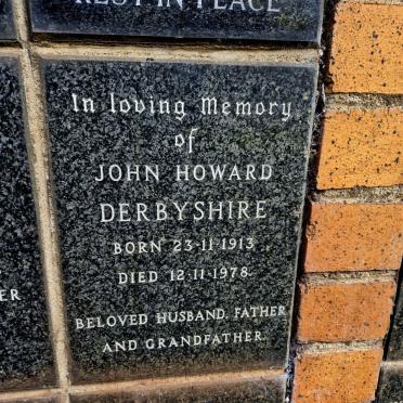 DERBYSHIRE John Howard 1913-1978
