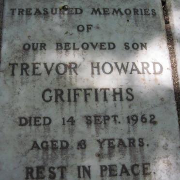 GRIFFITHS Trevor Howard -1962