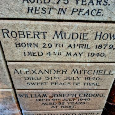 HOWIE Robert Mudie 1879-1940