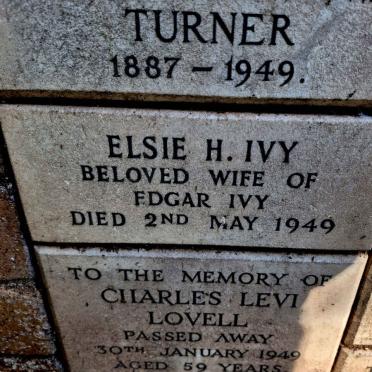 IVY Elsie H. -1949