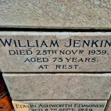 JENKINS William -1939