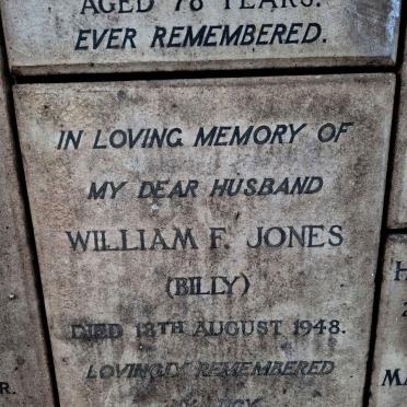 JONES William F. -1948
