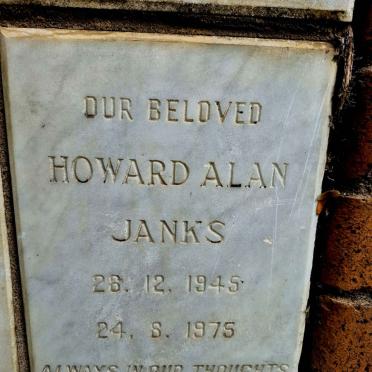 JANKS Howard Alan 1945-1975