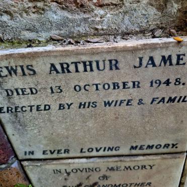 JAMES Lewis Arthur -1948