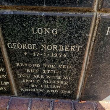 LONG George Norbert -1976