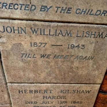 LISHMAN John William 1877-1943