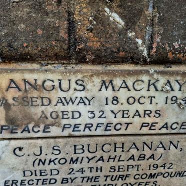 MACKAY Angus -1942