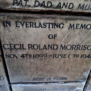 MORRISON Cecil Roland 1892-1948