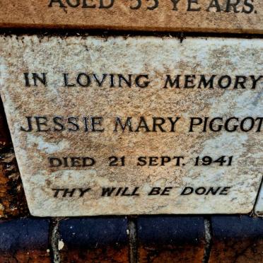 PIGGOT Jessie Mary -1941