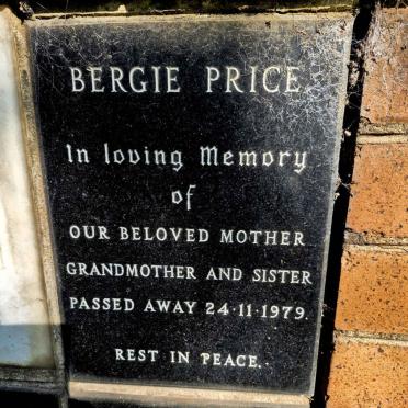 PRICE Bergie -1979