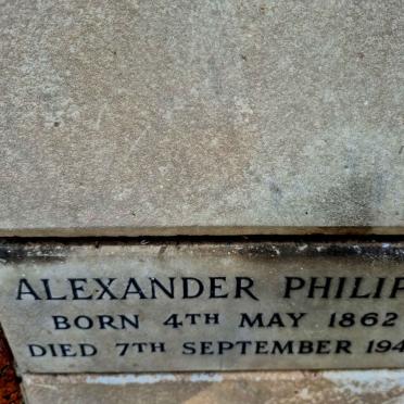 PHILIPP Alexander 1862-1941
